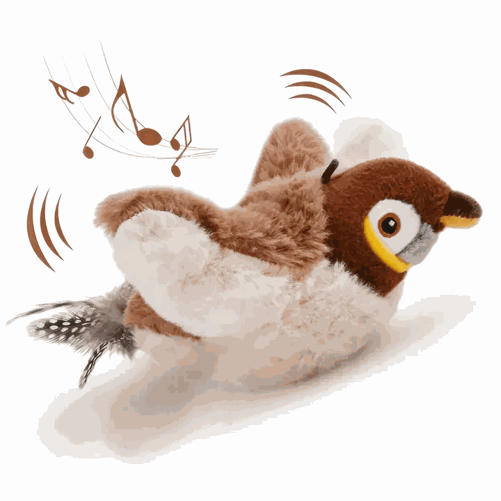 Flying Bird Cat Toy