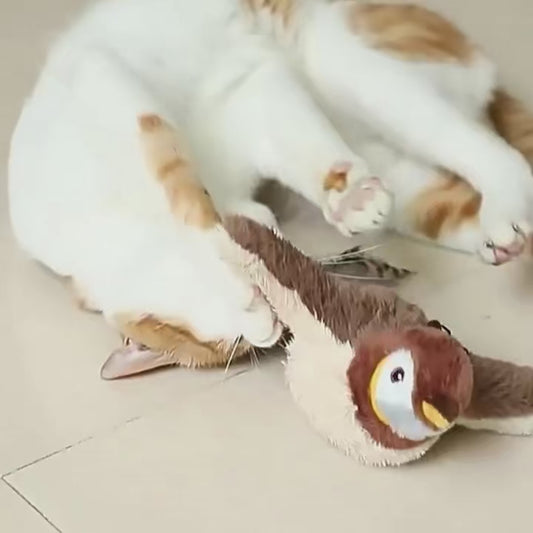 Flying Bird Cat Toy for Endless Fun - The Flappy Friend
